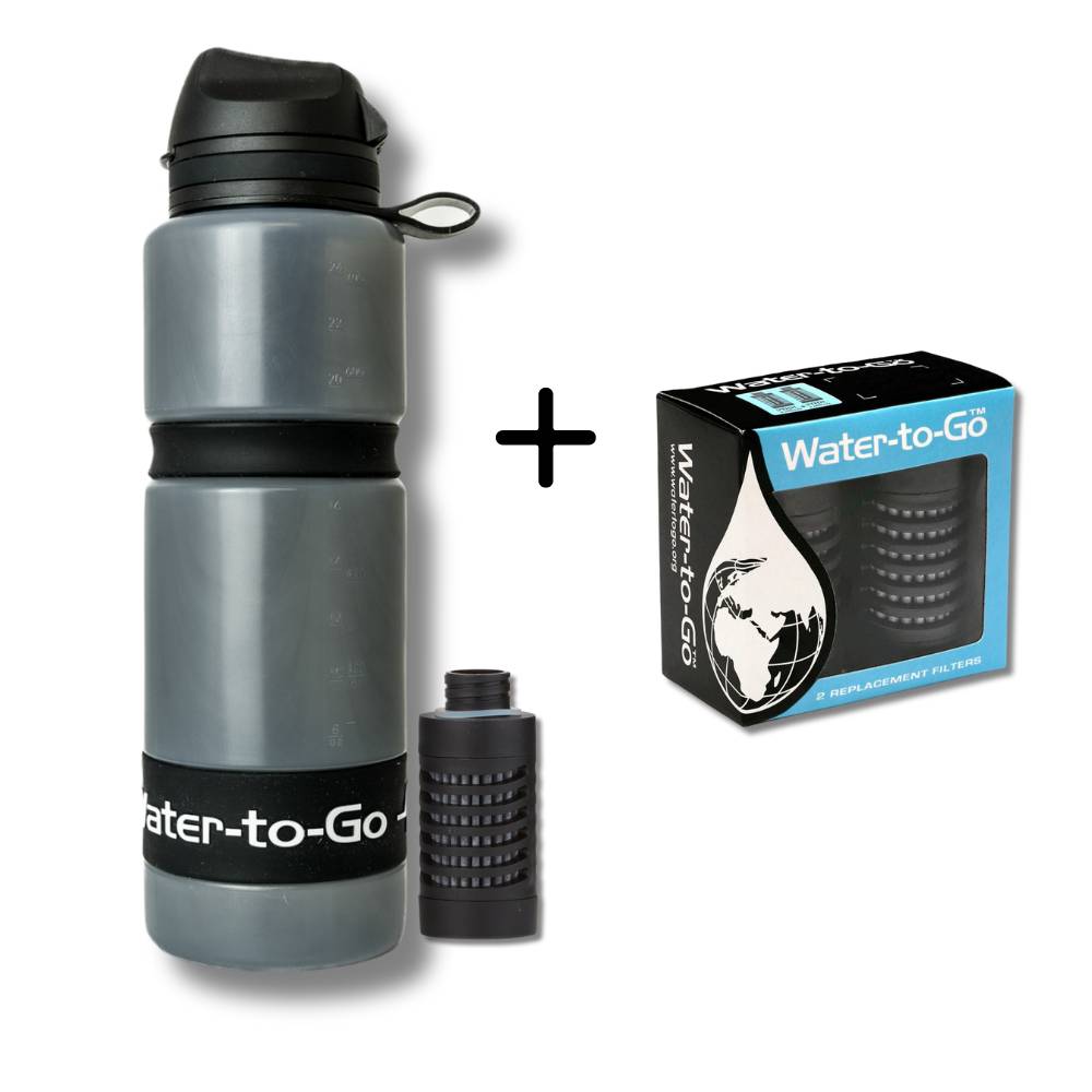 Bundle: Active Flasche 0,75 L + Doppelpack Filter - Imagen 2