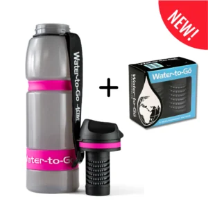 Bundle: Active 100 in Pink mit Doppelpackfilter für sauberes und sicheres Wasser